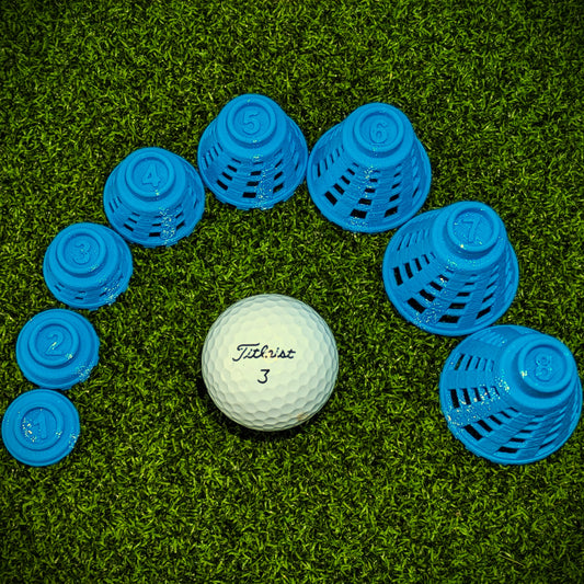 Golf Simulator Tees - Blue