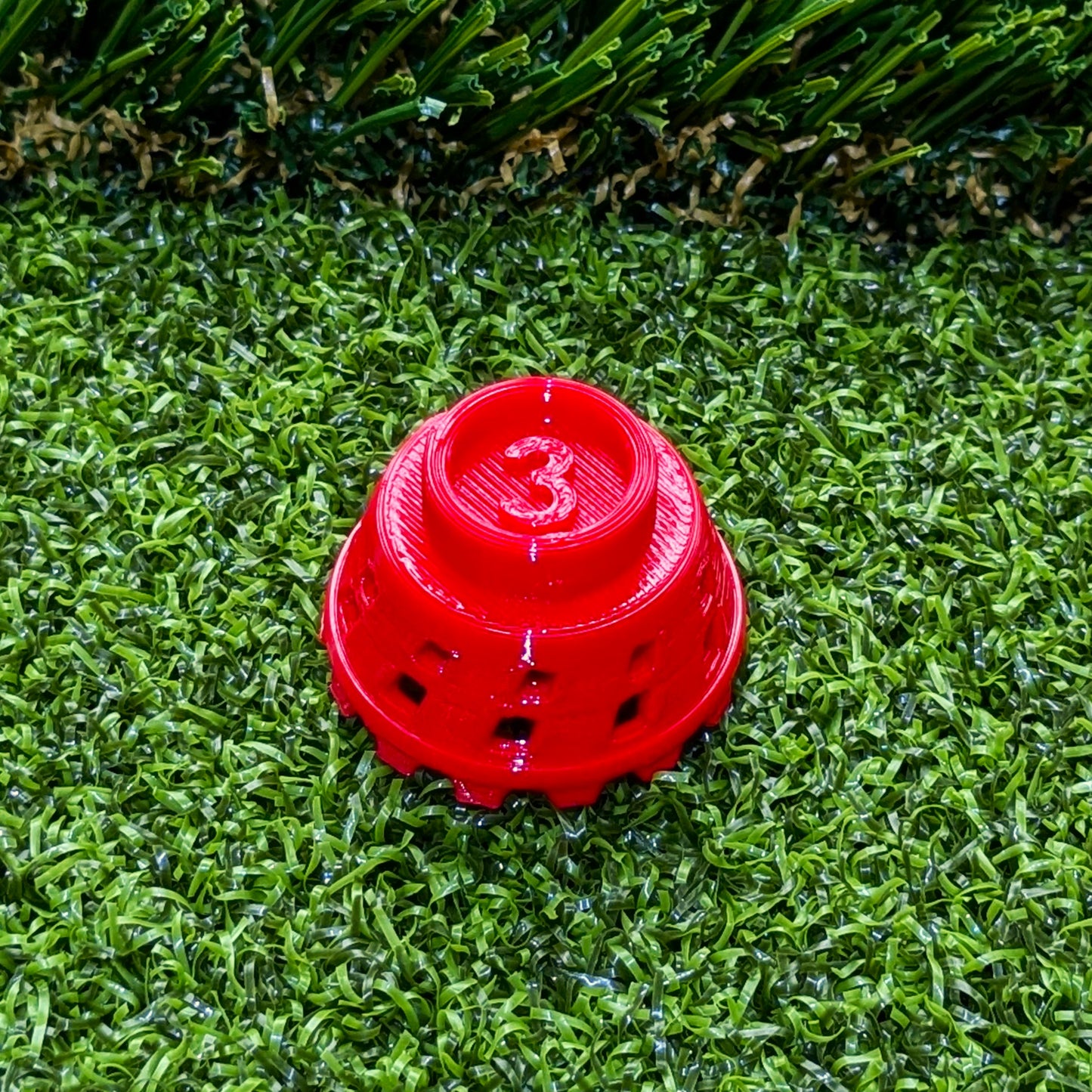 Golf Simulator Tees - Red